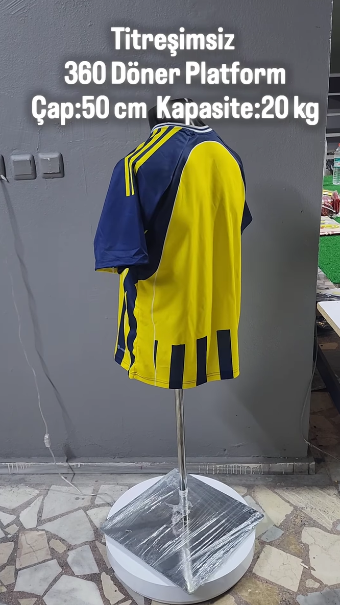 50cm döner stand kullanımı