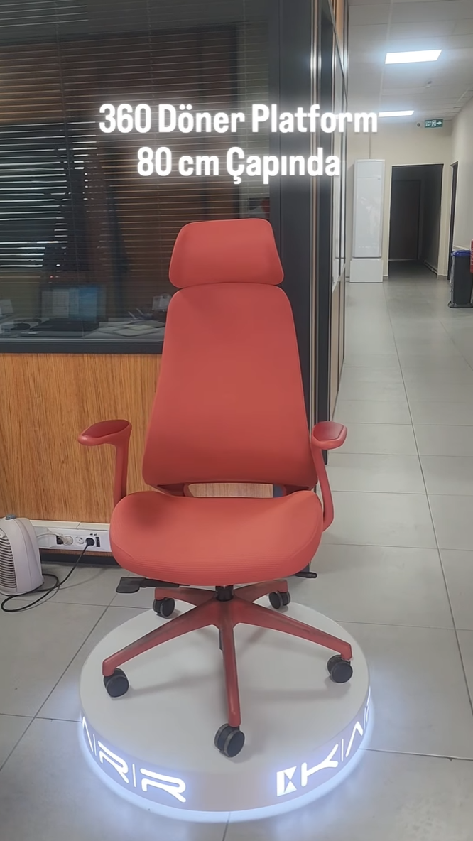 Sandalye döner platformu 4