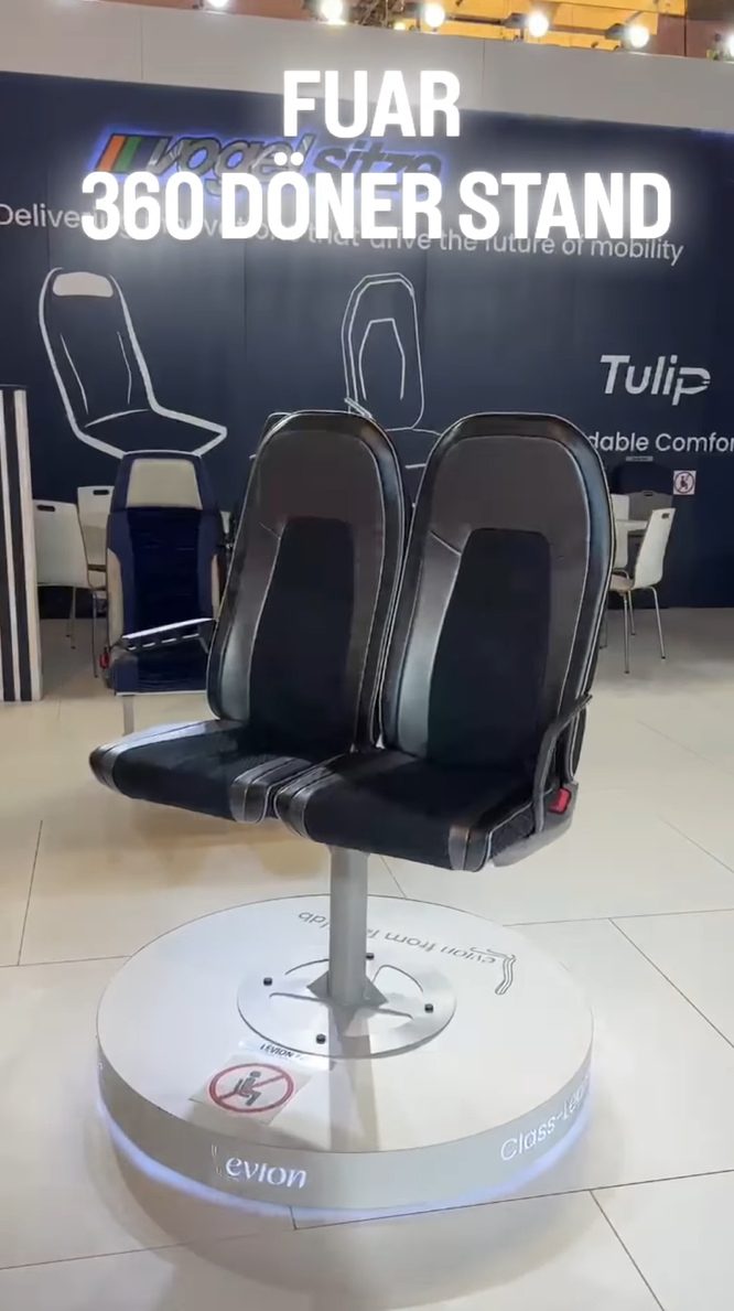 Sandalye döner platformu 6